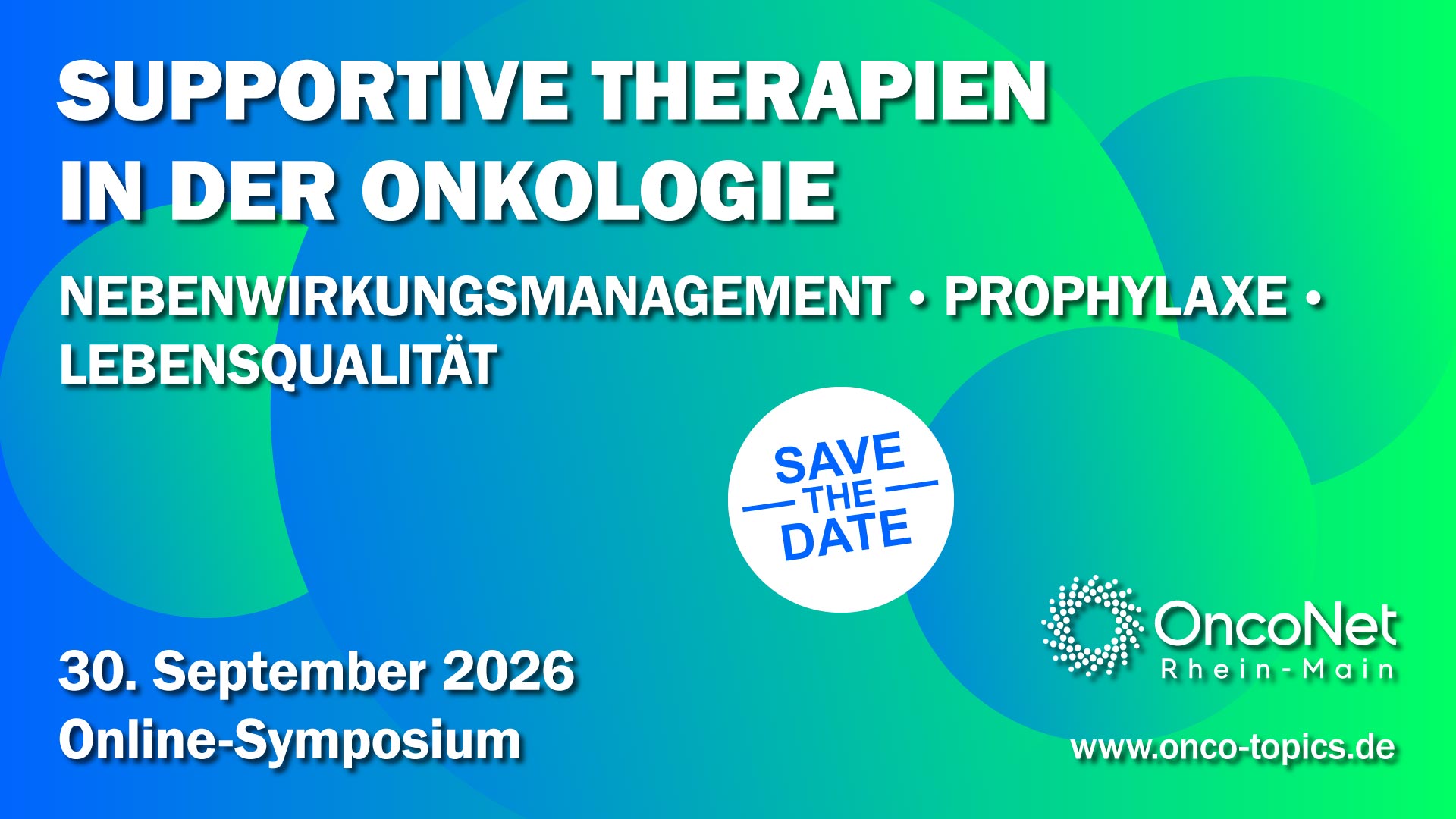 Onco-Topics - Jörg Eickeler Fortbildung